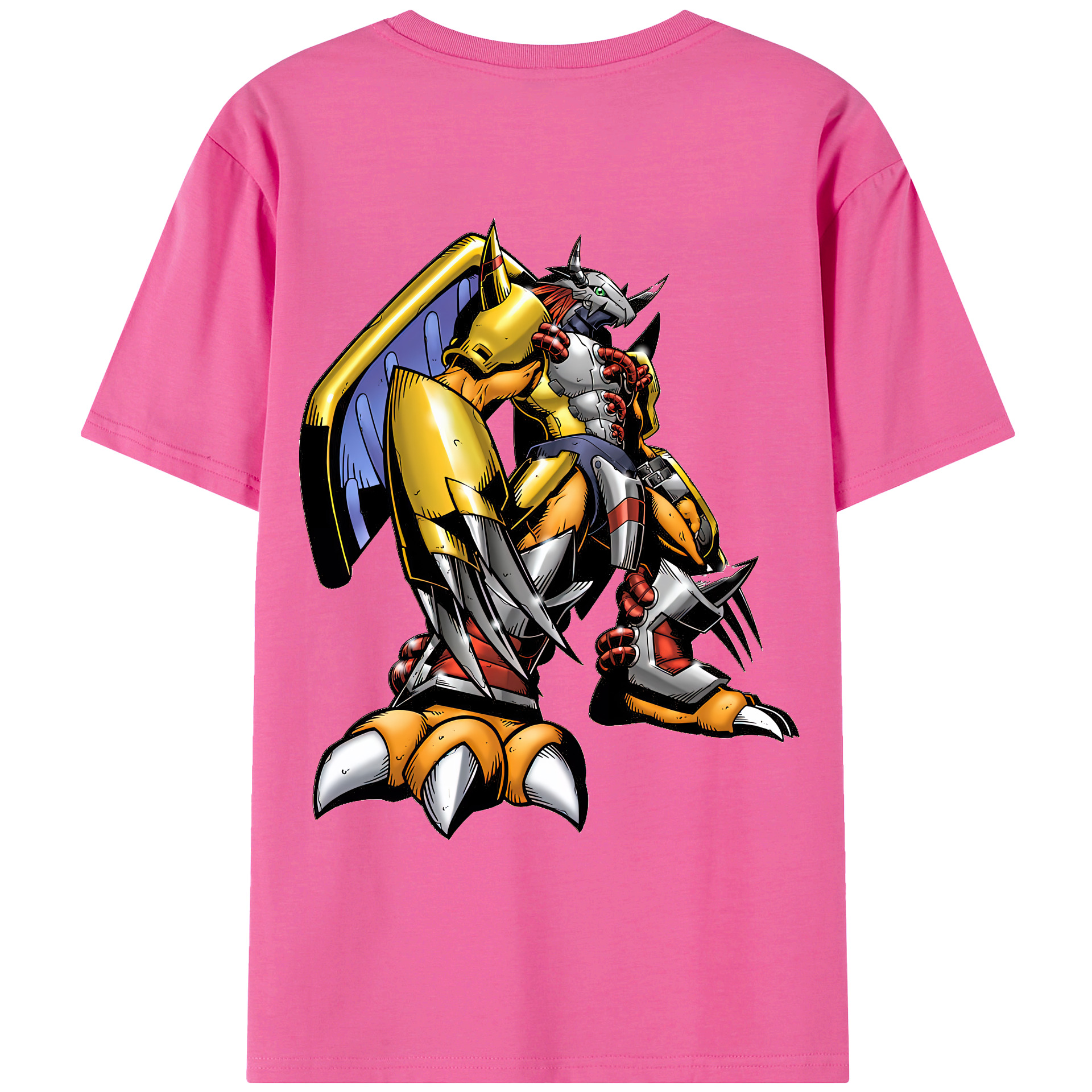 （画像用） Digimon デジタルモンスター/デジモン レディース半袖Tシャツ(バックプリント)